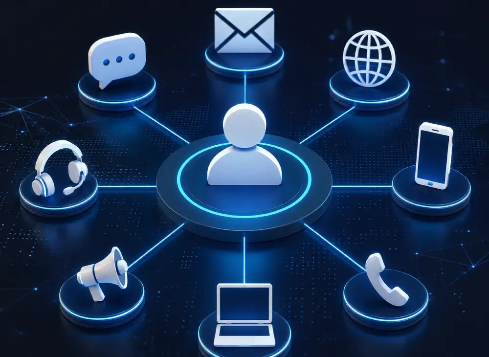 acting as a communication channel