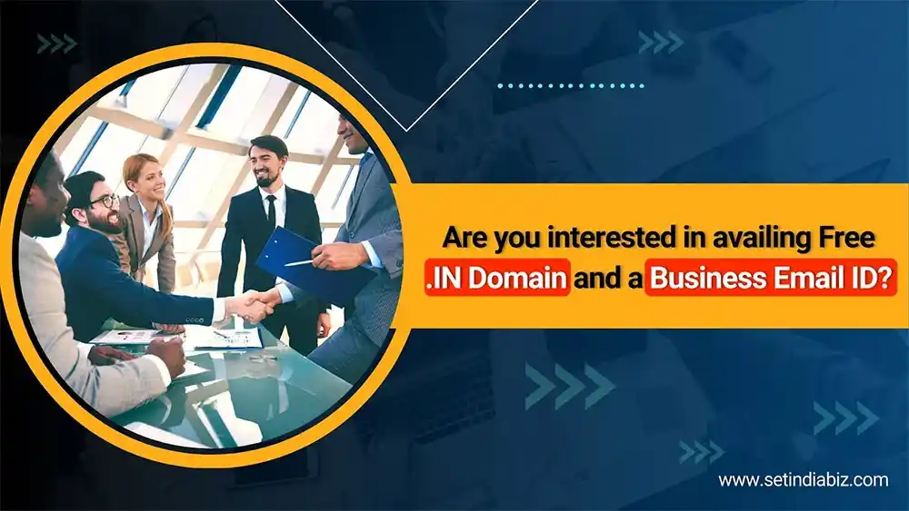 Are you interested in availing Free .IN Domain and a business email ID?