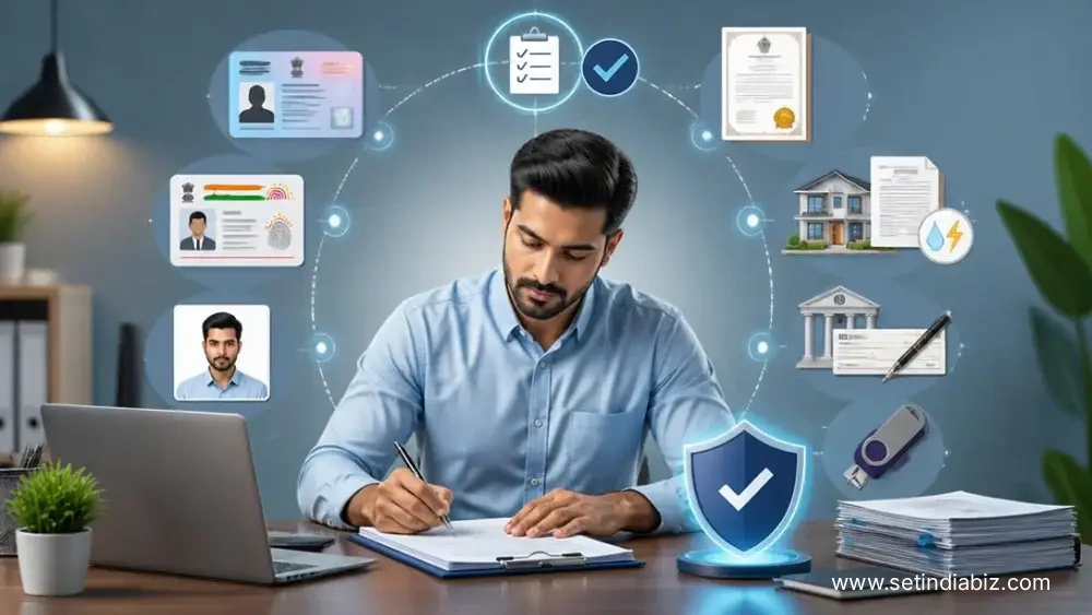 documents required for gst registration of proprietorship