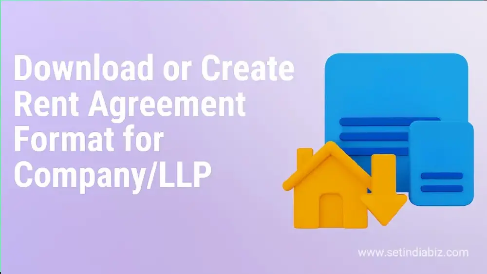 Download or Create Rent Agreement Format for Company/LLP