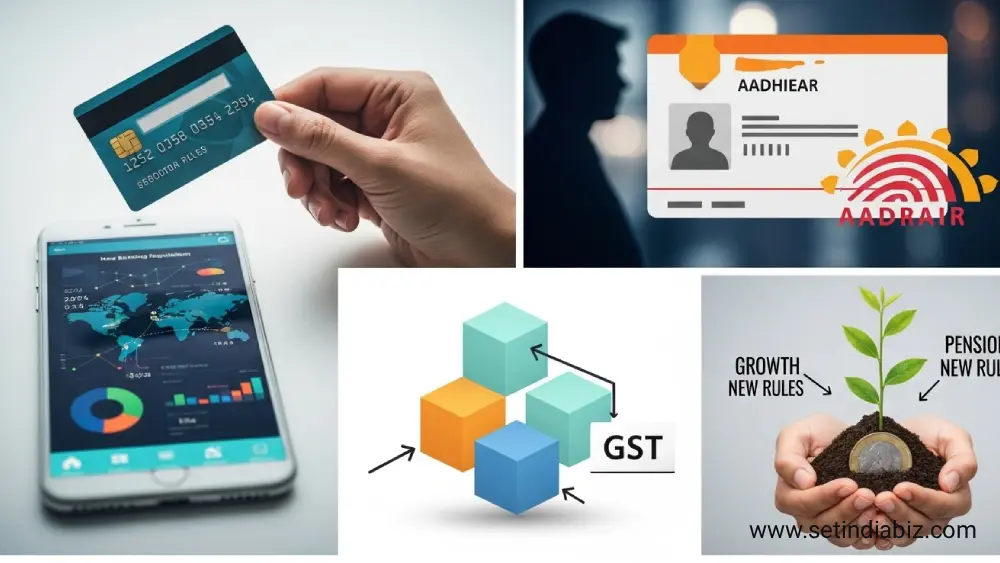 From November 1: New Rules on Banking, Aadhaar, GST & Pension You Should Be Aware Of