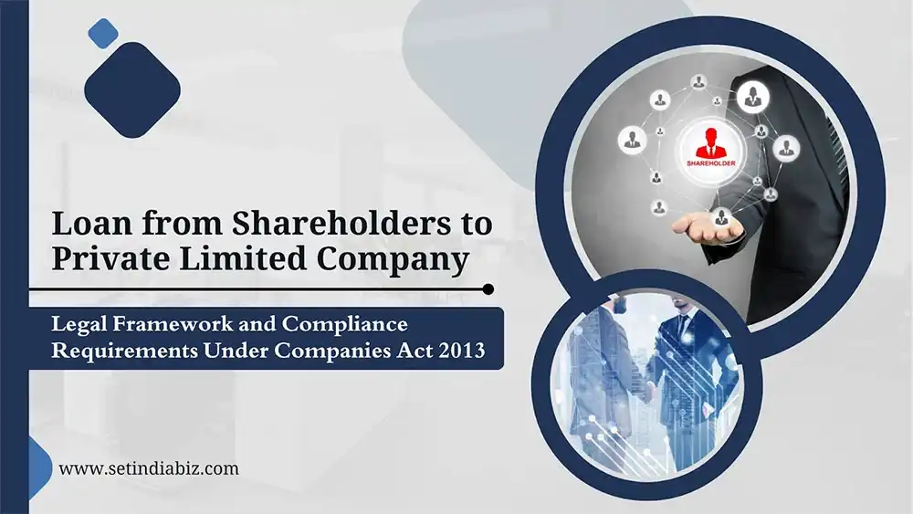 Loan from Shareholders to Private Limited Company: Legal Framework and Compliance Requirements Under Companies Act 2013