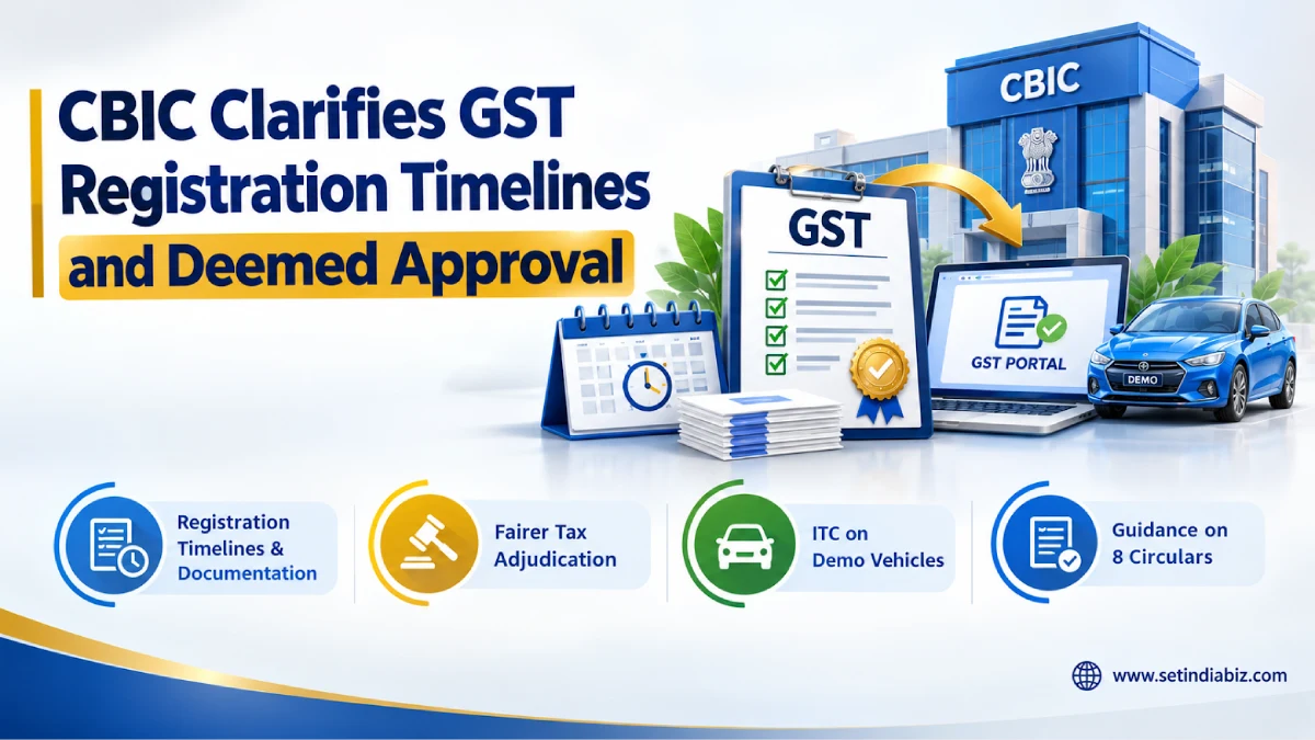 cbic gst registration timelines deemed approval 2026