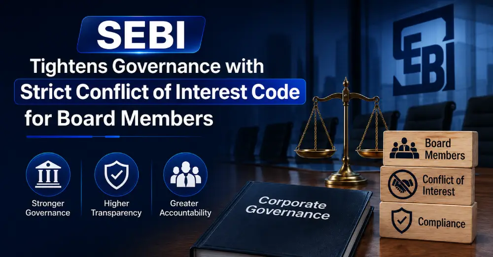 SEBI Tightens Governance with Strict Conflict of Interest Code for Board Members