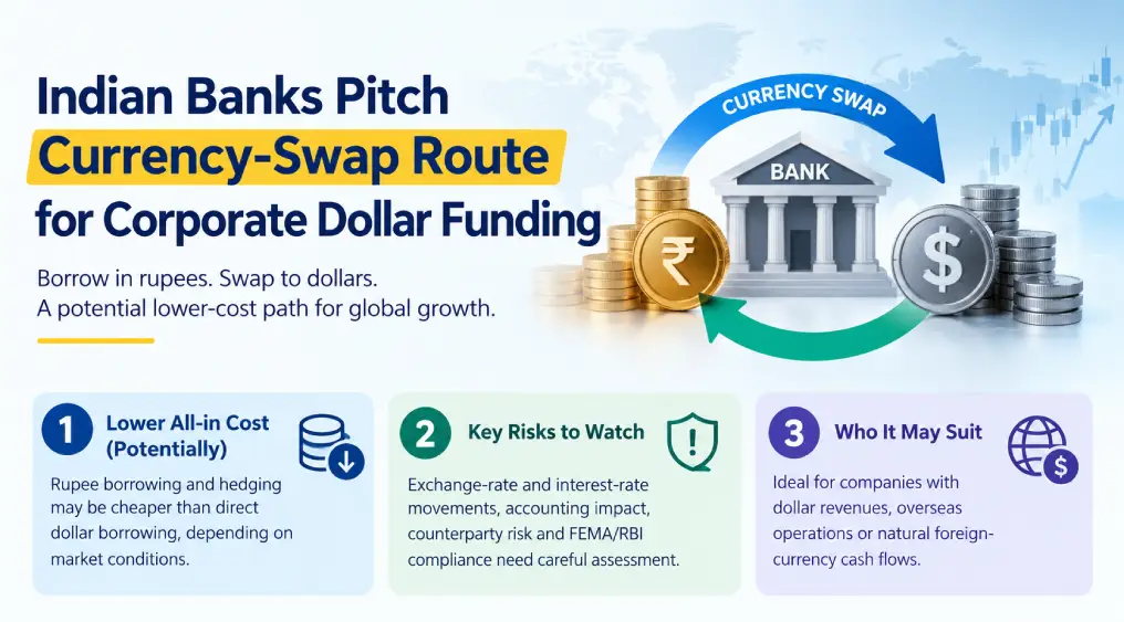 dollar funding rupee bonds currency swap