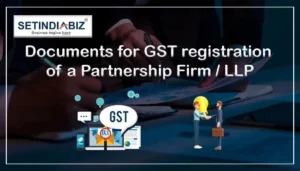 Documents required for GST registration