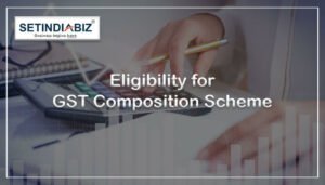 Eligibility of GST composition scheme