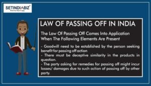 law of passing off in India