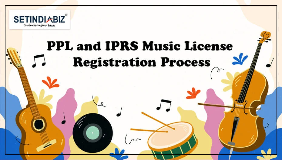music license registration - Types